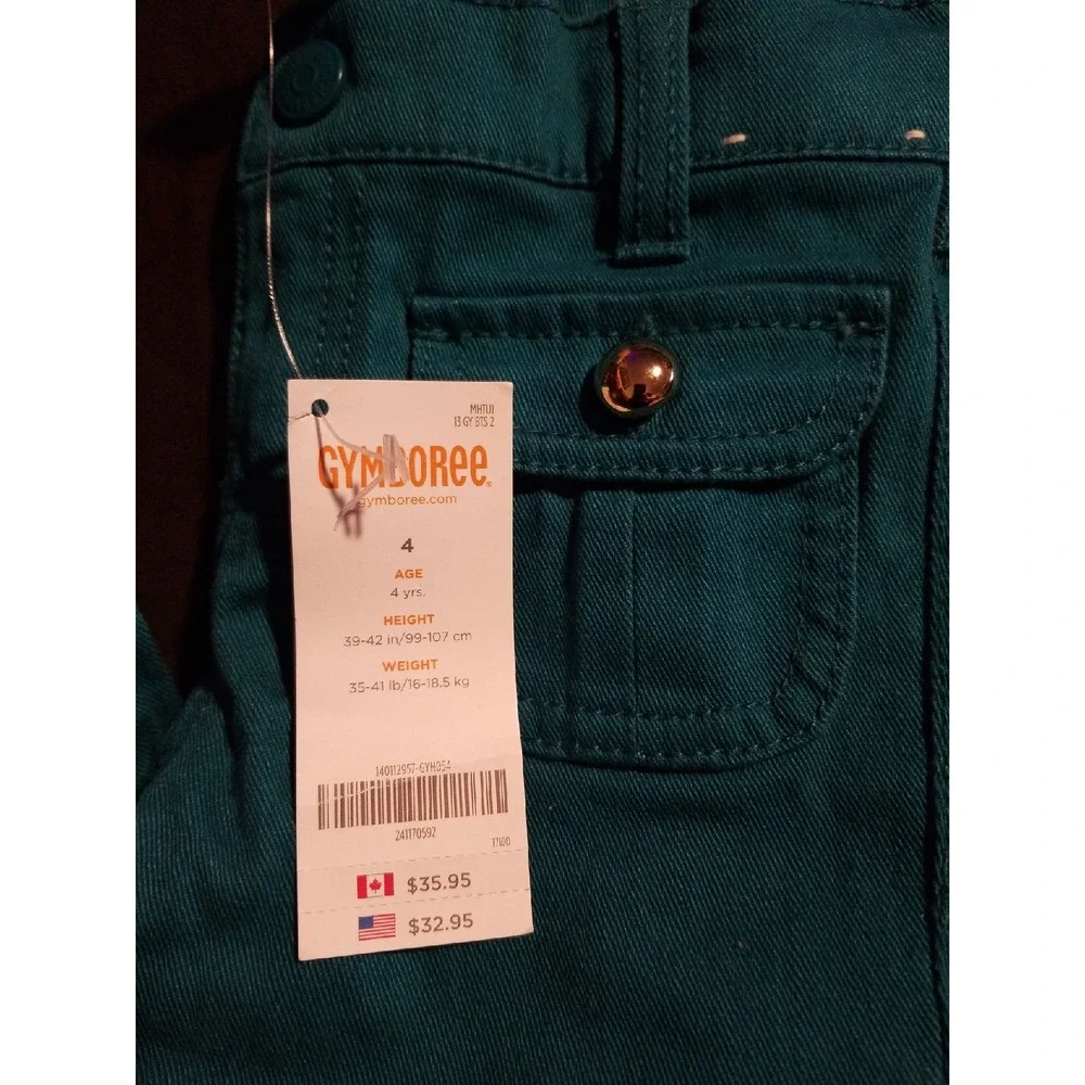 Gymboree ready dress‎ go pants 4 nwt